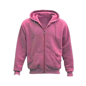 2026 Top Trending High Quality 100% Cotton Autumn Casual Zipper-Up Knitted Hoodie Embroidered Customizable Color Logo Designs - Product Image 3