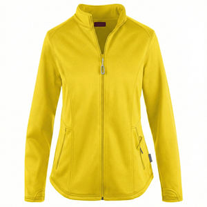 Blouse médicale personnalisable pour femme à fermeture éclair intégrale, extensible et performante, coupe athlétique, pour le personnel infirmier, vente en gros - Product Image 5