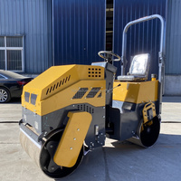 Livraison gratuite EPA Euro 5 1,2 tonne 1200KG 1000KG Mini rouleau compresseur routier Mini rouleau compresseur avec moteur Honda
