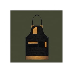 Delantales de Cocina con Diseño de Bigote de Chef Bordado, Reutilizables, Semitransparentes, Impermeables, Antiaceite, de Dibujos Animados, Accesorios para Hornear y Cocinar - Product Image 3