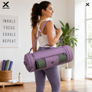 Bolsa de Transporte para Esterilla de Yoga Personalizada OEM, Impermeable, para Gimnasio, Pilates, con Correa Ajustable y Múltiples Bolsillos - Product Image 5