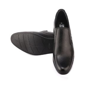 Leather Black Low Ankle Dress <b>Shoes</b> for Men Sophisticated Formal Footwear Classic Office Lace Up <b>Style</b> - Product Image 3