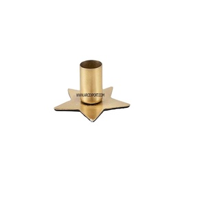 Home Decorating Candle Holder Finest Quality Metal Gold Color Candle Holder for Hot Selling Lighting Accessories From India - Product Image 1