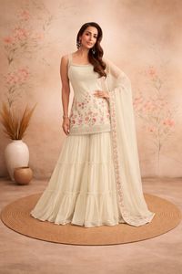 Traje Palazzo Tradicional Bordado, Perfecto para Festivales, Fiestas y Eventos. Compre Directamente del Proveedor - Product Image 3