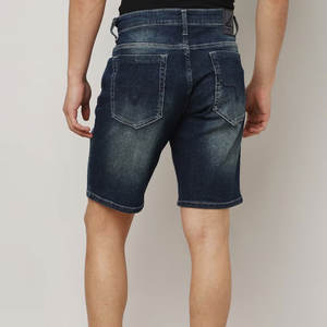 Shorts de Mezclilla para Hombre, Estilo Urbano Contemporáneo, Tela Suave Lavada, Comodidad Durante Todo el Día - Product Image 4