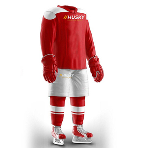 Customized Manufacturers Wholesale Ice Hockey Uniform for Adult High Quality 100% Polyester Printed Anti-Bacterial All Seasons - Product Image 6
