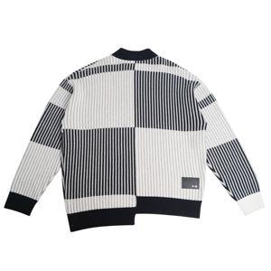 Custom LOGO Men's Knit <b>Pullover</b> Knitwear V-neck <b>Jumpers</b> Spring Autumn Long Sleeve Sweater Knitted Jersey Men - Product Image 5