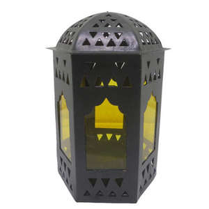 Lámpara de estilo popular y de moda para el hogar, villas, iluminación de suelo y mesa, uso decorativo, portavelas de metal. - Product Image 2