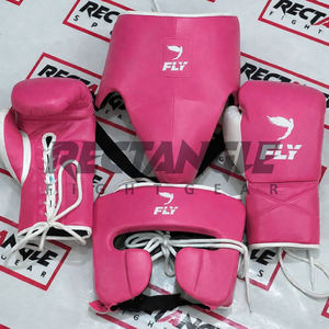 Nuevo Kit de Boxeo Personalizado Fly, Guantes de Boxeo, Protector de Cabeza, Protector Inguinal, Juego de Boxeo Fly Personalizado de Cuero Genuino de Alta Calidad - Product Image 6