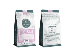 Café Vietnamita DALAKON Premium en Polvo, Tueste Medio Oscuro, Mezcla de Arábica, Sabor Afrutado Ácido, Cafeinado, Venta al Por Mayor - Product Image 1