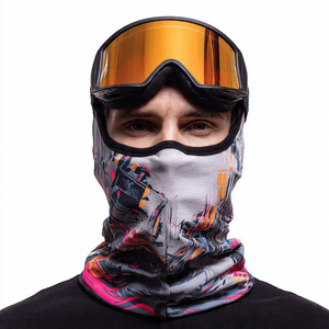 Cagoule de moto par sublimation, séchage rapide, masque intégral, écharpe, maintien au chaud, coupe-vent, masque facial, cagoule de ski, pêche - Product Image 6