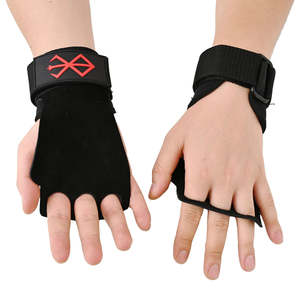 อุปกรณ์ฟิตเนส ที่จับมือหนังแท้ อุปกรณ์ออกกำลังกาย ที่จับบาร์เบลสำหรับดึงข้อ - Product Image 6