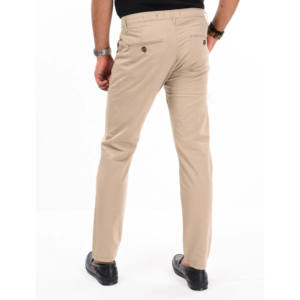 Jean en denim streetwear pour homme avec logo personnalisé, respirant, écologique, en coton lavé, coupe droite, taille mi-haute, tissu extensible - Product Image 2