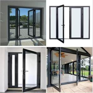 Porte coupe-feu moderne vitrée très demandée avec âme pleine et verre ignifuge pour entrées de bureaux, disponible en grande quantité - Product Image 2