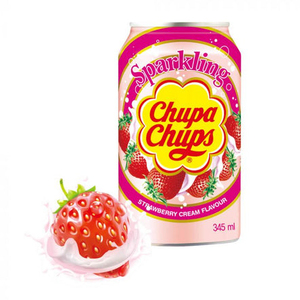 Bebida Chupaa Chupss estilo refresco con sabor a fresa 345ml Hecho en Corea para el mercado asiático Distribución al por mayor - Product Image 1