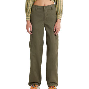 Wholesale Cargo Pants for <b>Women</b> Breathable Woven Design for Boutique Collections Factory Source - Product Image 4