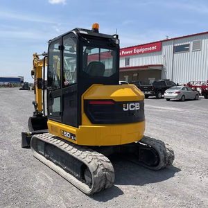 Mini-excavatrice d'occasion 2023 50Z-1 ; Cabine climatisée ; Chenilles ; Lame de bulldozer standard ; Steelwrist ; Godet de 24 pouces - Product Image 1