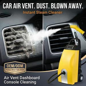Máquina de Limpieza a Vapor <span class=keywords><strong>con</strong></span> Ozono de Alta Presión Eléctrica, 110 Temperaturas de Vapor, Equipo de Desinfección para Interiores de Automóviles - Product Image 5