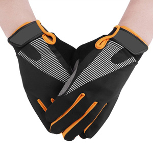 Gants de cyclisme avec broderie personnalisée, gants de vélo antichoc, accessoires de sport respirants, fabricant OEM - Product Image 4