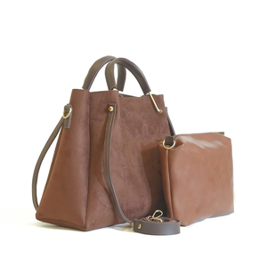 Custom Logo High-Quality Women's Handbags <b>Shoulder</b> <b>Bags</b> Made from Durable Leather Genuine Designer Soft <b>Large</b> Capacity Purses - Product Image 5