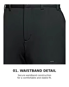 Pantalon de travail extensible 4 directions brossé pour l'automne et l'hiver |   MARK MK-818 OEM/ODM Marque coréenne - Product Image 5