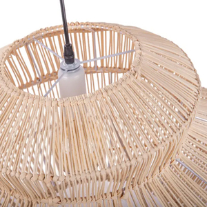 Creative Rattan Pendant <b>Light</b> for Dining Room Rattan Ceiling Pendant <b>Light</b> Bohemian Style - Product Image 3