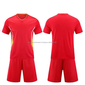 Maillot de football personnalisé, impression par sublimation, broderie, 100% polyester, séchage rapide, extensible - Product Image 2