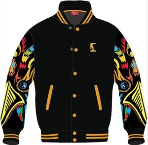 Chaquetas de Lona Personalizadas al por Mayor para Hombre, Estilo Béisbol, Universitarias, Bordadas, Ropa Urbana, Chaquetas Letterman Escolares de Invierno 2025 - Product Image 4