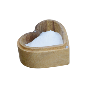 Boîte à épices magnétique en forme de cœur pour sel de table, sels gastronomiques ou condiments préférés, en plastique - Product Image 2