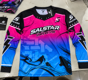 Ensemble de maillots de motocross personnalisés, sublimation, maillot et pantalon de course MX, équipement de course de moto tout-terrain OEM/ODM pour hommes - Product Image 5