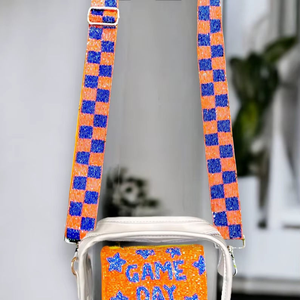 Cinturones Ajustables de Algodón con Cuentas, Correas de Guitarra de Longitud Personalizada y Bolso con Diseño de Estrella Bordado, Estilo Deportivo Hecho a Mano - Product Image 4