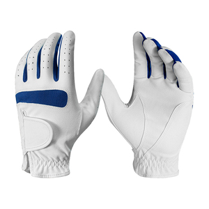 Premium Quality Men Golf Gloves Waterproof Lightweight Fully Customized Sheepskin Sports Hand Grips Adjustable Wrist <b>Strap</b> - Product Image 4