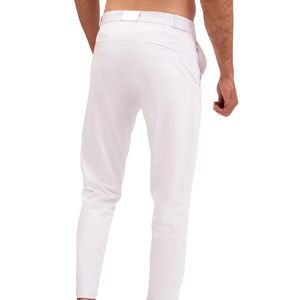 Pantalon de Costume Blanc Slim Fit Extensible pour Homme – Décontracté et Habillé, Coupe Droite, Idéal Bureau – Vente en Gros - Product Image 6
