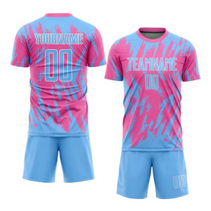 Uniforme de Fútbol Nuevo Diseño de Secado Rápido Transpirable Fabricación Profesional Uniforme de Fútbol Corto Personalizable Producto Más Vendido - Product Image 1