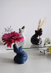 Vase de sol en céramique en forme de dinosaure, tirelire, ornement multifonction mignon pour la décoration intérieure, léger, écologique, Art Déco - Product Image 4