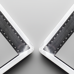 Barre d'espacement en aluminium de haute qualité Yaxinhua, profilé en aluminium pour la fabrication de murs-rideaux en verre isolant avec garantie de 10 ans - Product Image 2