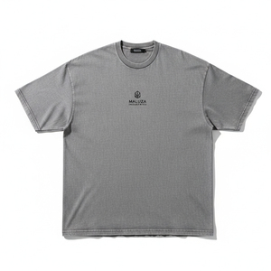 เสื้อยืดตาข่ายแห้งเร็วทรงโอเวอร์ไซส์สำหรับผู้ชาย เสื้อกีฬาออกกำลังกายทรงหลวม เสื้อสำหรับออกกำลังกาย พิมพ์ลายแบบซับลิเมชั่นตามสั่ง เสื้อยืดกีฬา - Product Image 1