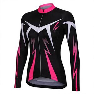 Maillot de cyclisme unisexe WARPRO INDUSTRY en latex rouge à manches longues, antidérapant, séchage rapide, 220g, motif géométrique, fermeture éclair intégrale, nom personnalisé - Product Image 5