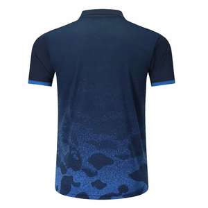 Chemises polo pour hommes en tissu polyester résistant aux plis, sublimation, vente en gros, logo personnalisé, chemise polo pour hommes en sublimation - Product Image 3