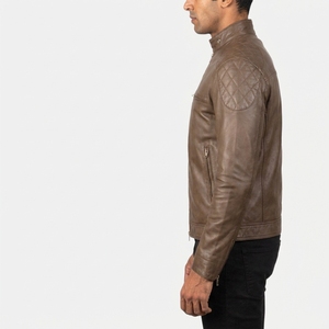 Professional High Quality <b>Sheep</b> <b>Skin</b> <b>Jacket</b> Stand Customized Logo Printing Waterproof Reversible Breathable Anti-UV Men - Product Image 5