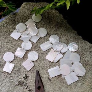 Boucles d'oreilles coquillages de haute qualité, légères, surdimensionnées, en osier, pour femmes, écologiques, pièce maîtresse pour l'été et la plage - Product Image 6