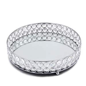 Unique Design Metal And <b>Mirror</b> Tray For Home Interior Decoration And Functional Serving With Premium Finish Quality - Product Image 5