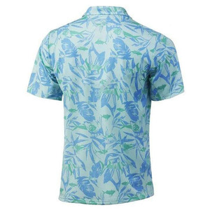 เสื้อโปโลตกปลาผู้ชาย UPF 50 แห้งเร็ว น้ำหนักเบา โพลีเอสเตอร์ 100% แขนสั้น พิมพ์ลายแบบรีดร้อน สำหรับกิจกรรมกลางแจ้งและกอล์ฟ - Product Image 6