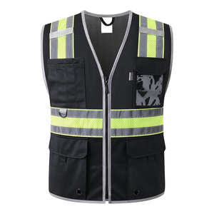 Premium Reflective Safety Vest High Visibility Workwear Uniforms Safety Vest Manufacturer Bulk Supply - Product Image 6