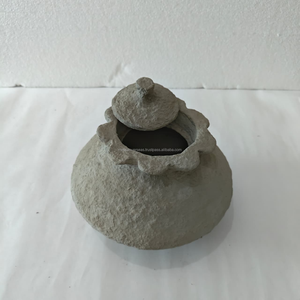 ชามกระดาษแข็งน้ำหนักเบาสไตล์อาร์ตเดโค งานแฮนด์เมด ตกแต่งสไตล์วาบิซาบิ ของตกแต่งโต๊ะ ของตกแต่งห้องนั่งเล่นแบบดั้งเดิมที่ไม่เหมือนใคร - Product Image 3