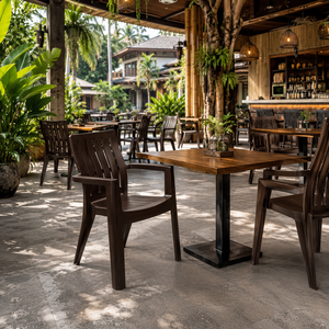 Modern Plastic Orthopedic Spine Office <b>Chair</b> Apartment <b>Dining</b> Home Bar Hospital School Living Room Hotel-Swivel Outdoor - Product Image 6