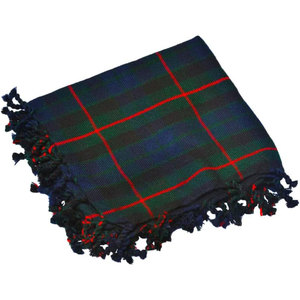 Écharpe Écossaise Élégante en Tartan de Clan, 100% Acrylique, 16oz, Durable, Style Écossais 2026 - Product Image 1