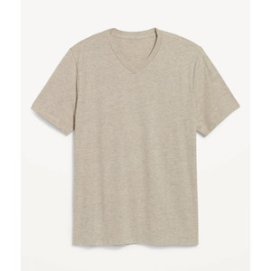 เสื้อยืดคอตตอน 100% สำหรับผู้ชาย แขนสั้น พิมพ์ลายดิจิตอล DTG คอวี คอกลม เสื้อยืดลำลองแบบพื้นฐาน - Product Image 1