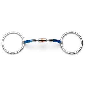 Meilleures ventes de mèches de cheval de haute qualité 2025 Capsule à anneau lâche en fer doux Snaffle Prix premium - Product Image 1