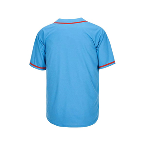 Maillot de baseball personnalisable en gros à manches longues, impression numérique par sublimation, grande taille, séchage rapide, respirant, pour adultes - Product Image 2